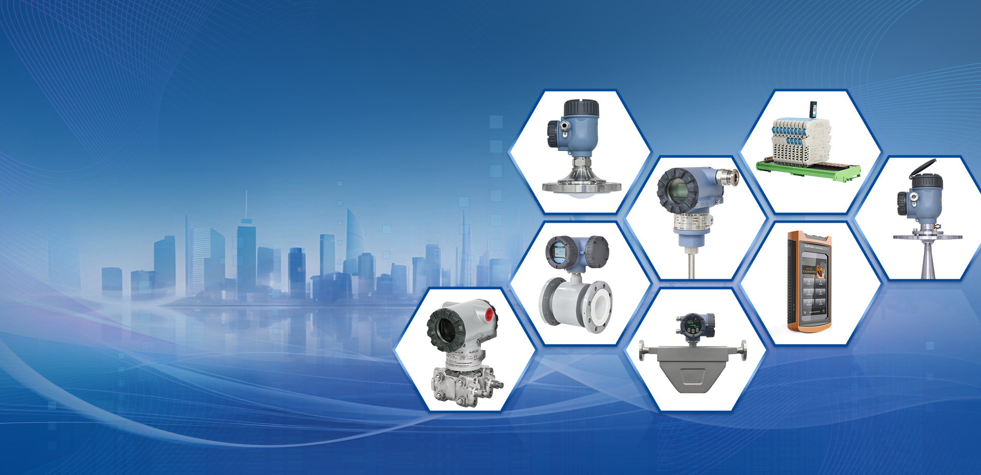 SUPCON transmitter product banner